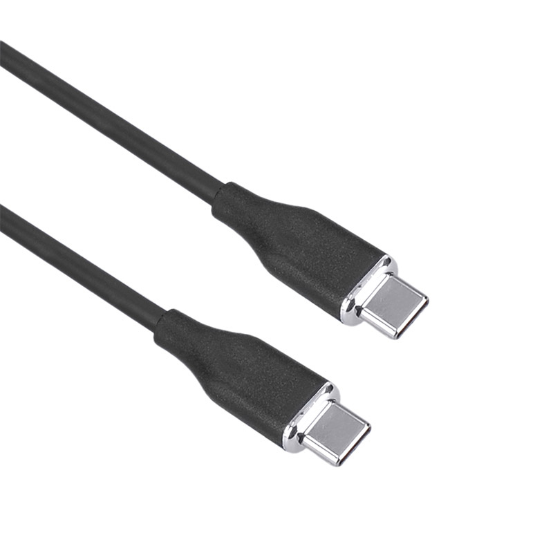 Levně Solight USB-C 3.1 kabel, USB-C konektor - USB-C konektor, silikon, 1m