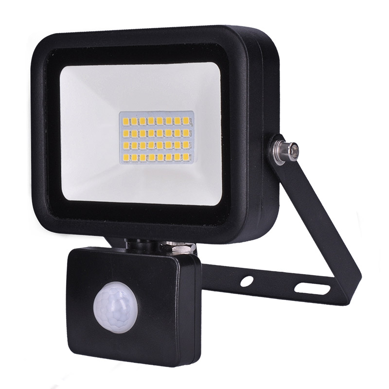 Solight LED reflektor PRO se senzorem, 30W, 2760lm, 5000K, IP44