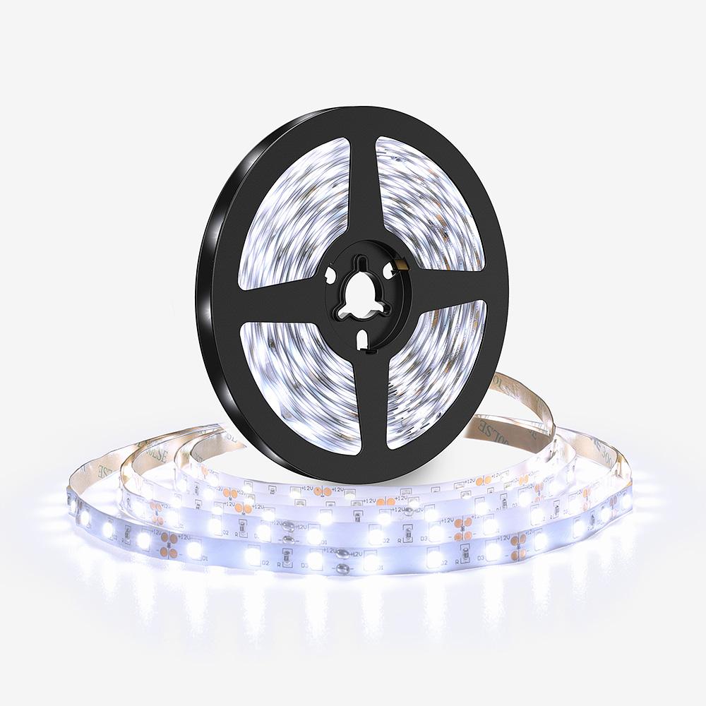 Levně Solight LED světelný pás 5m, 120LED/m, 10W/m, 1100lm/m, IP20, studená bílá