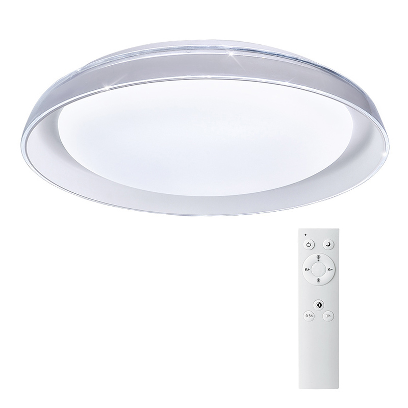 Levně Solight LED stropní světlo Sophia, 60W, 4200lm, stmívatelné, změna chromatičnosti, dálkové ovládání