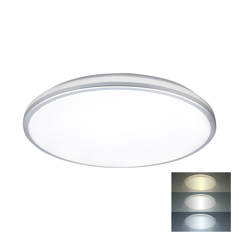 Levně Solight LED osvětlení s ochranou proti vlhkosti, IP54, 24W, 2150lm, 3CCT, 38cm