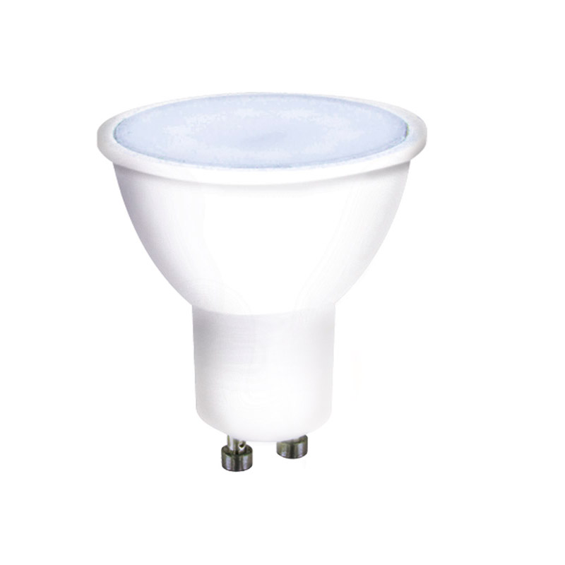 Solight LED žárovka, bodová , 7W, GU10, 6000K, 595lm, bílá