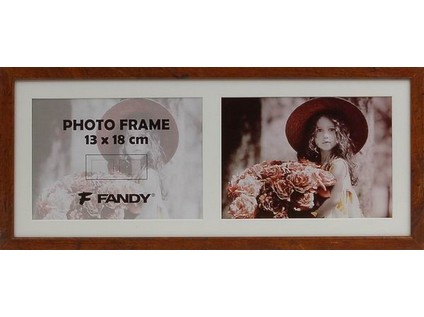 Levně Fandy Fotorámeček Style gallery 01 2 hnědý