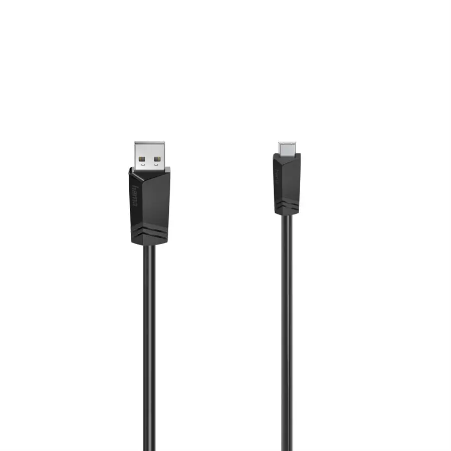 Levně Hama mini USB 2.0 kabel 1,5 m