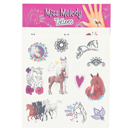 Tetování Miss Melody - KONĚ