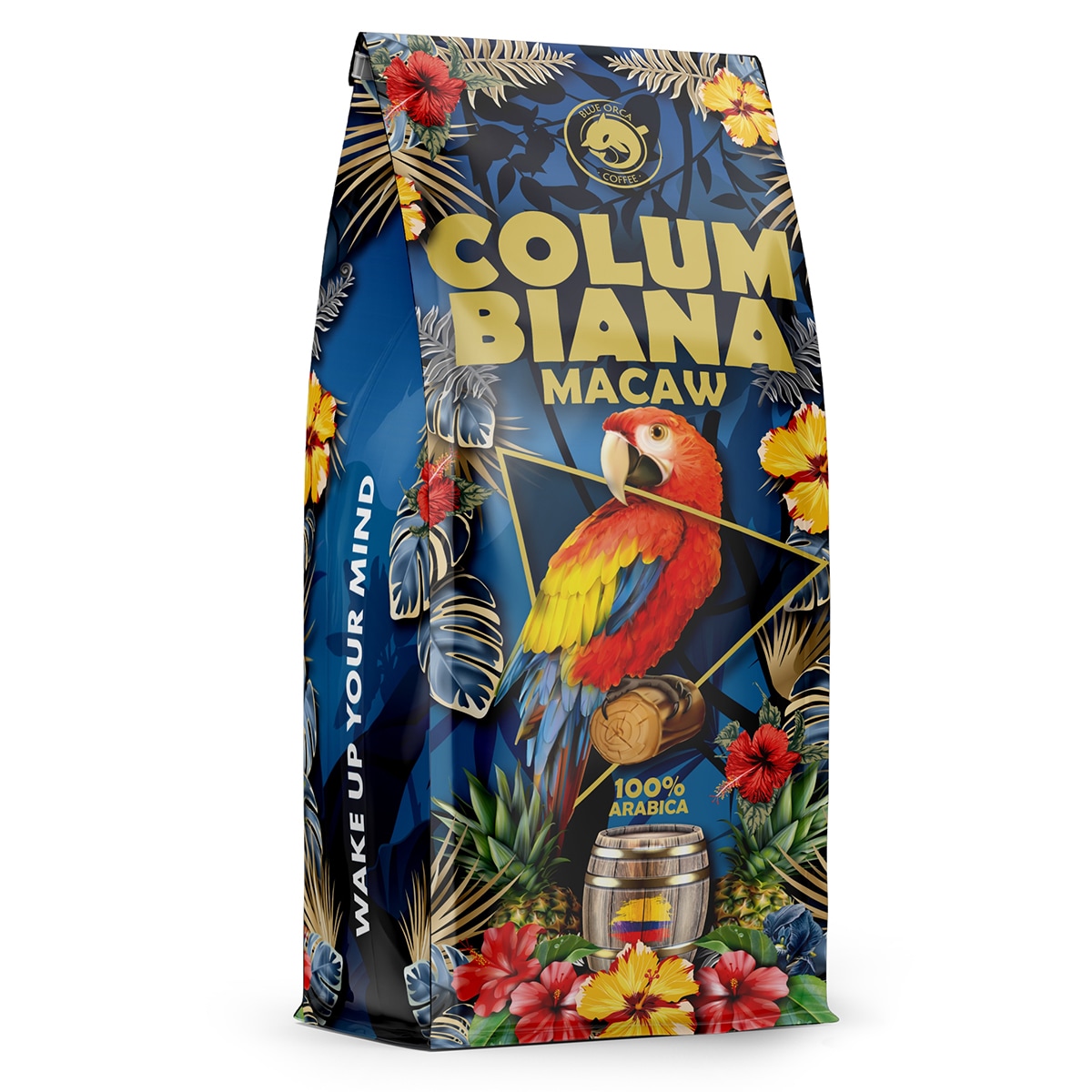 KÁVA zrnková Blue Orca Columbiana Macaw, 1 kg