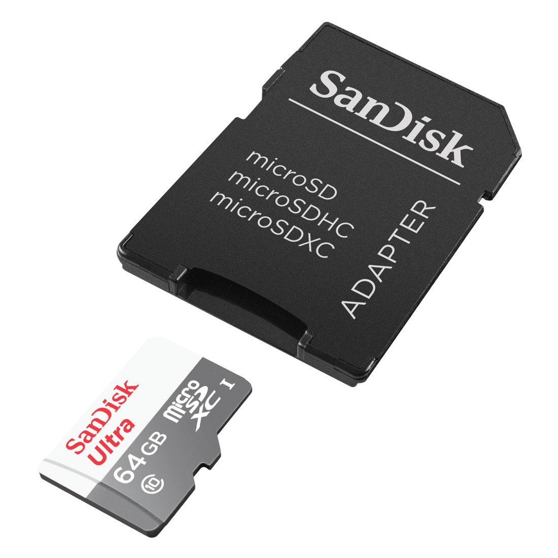 SanDisk Ultra microSDXC 64 GB 100 MB/s Class 10 UHS-I s adaptérem