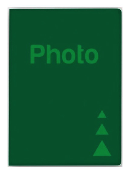 Fotoalbum 15x23/40 - tenký sešit zelený tmavě