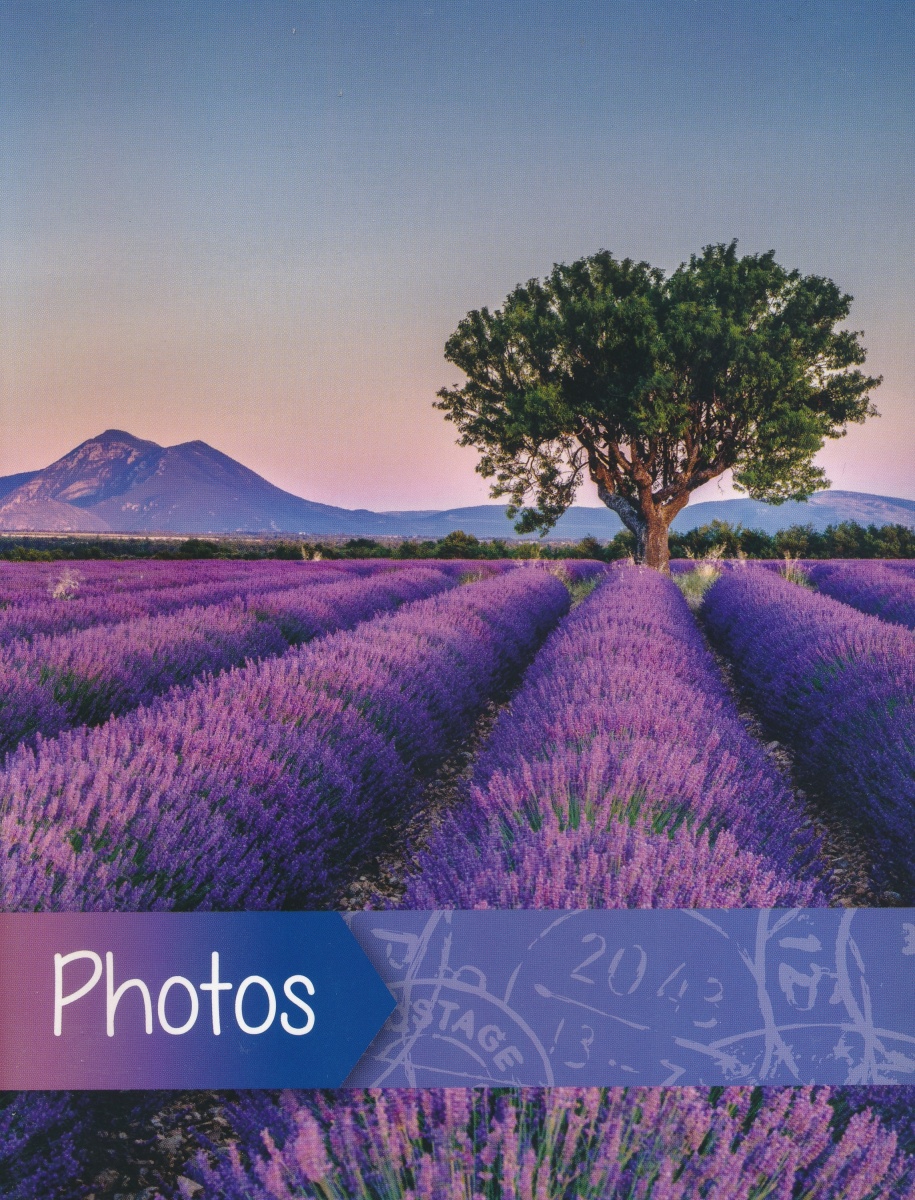 Fotoalbum 13x19/40 - sešit černé listy - Provence