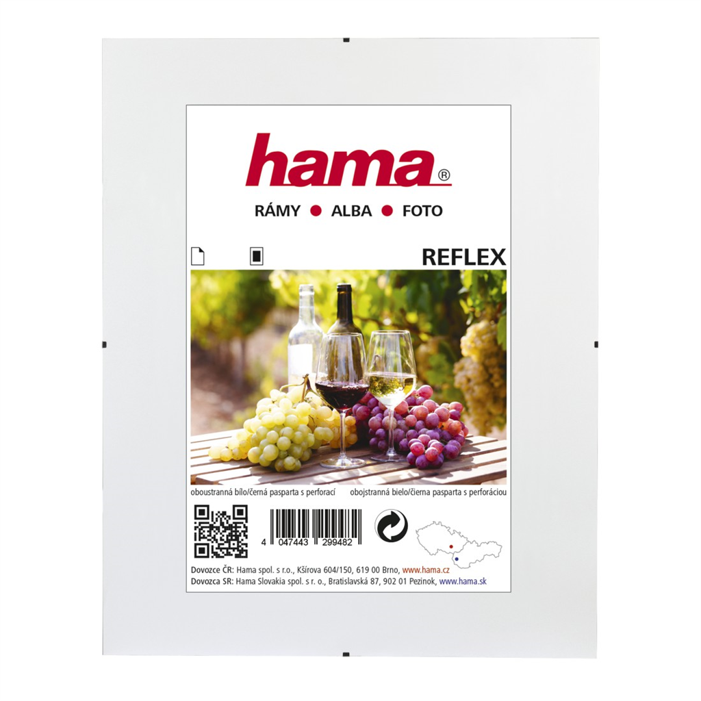Hama Clip-Fix, normání sklo, 10,5x15 cm