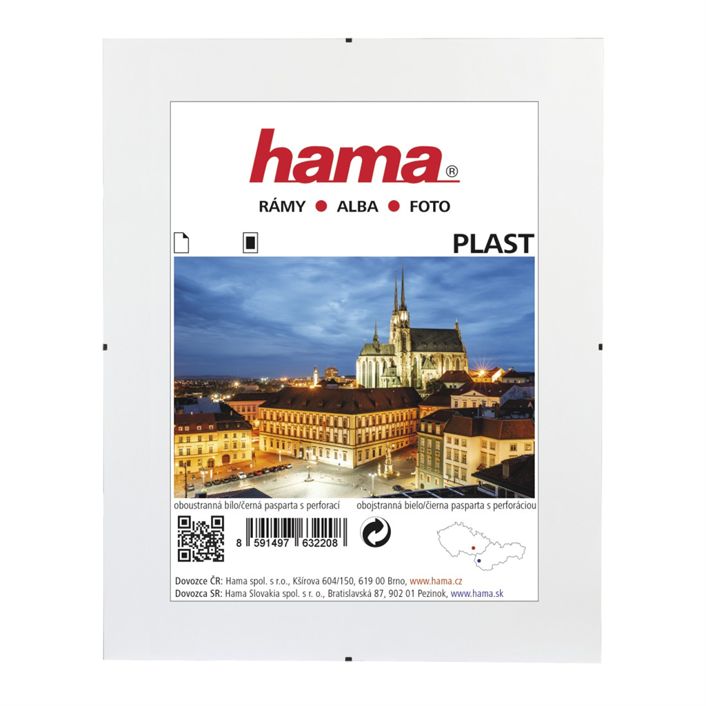 Hama Clip-Fix, plastové sklo, 29,7x42 cm (formát A3)