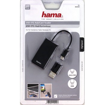 Levně Hama Čtečka karet USB 2 054141