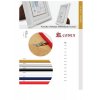 Fotorámeček 10x15 plast s plexi červený