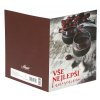 Přání VŠE NEJLEPŠÍ k narozeninám - červené víno