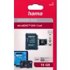 Paměťová karta micro SDHC HAMA 16GB CLASS 10 + adapter