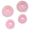 Sluchátka , HK-285 Crystal Alu, silikonové špunty, růžová/stříbrná, HAMA