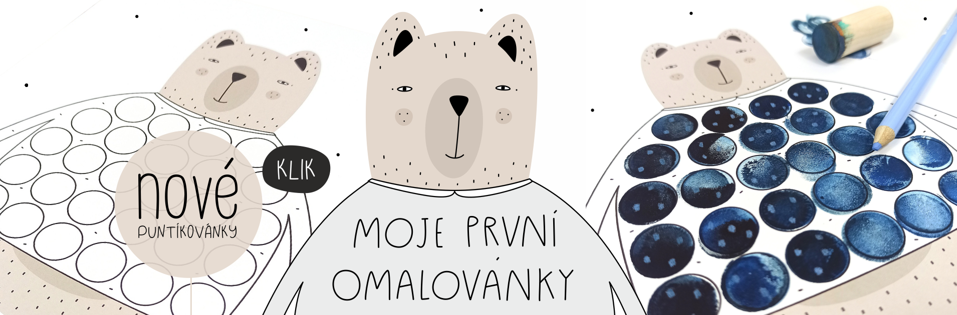 MOJE PRVNÍ OMALOVÁNKY