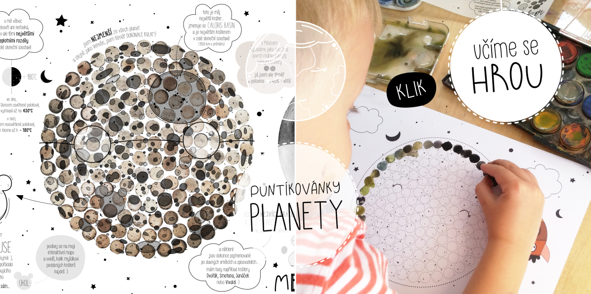 PUNTÍKOVÁNKY . planety .