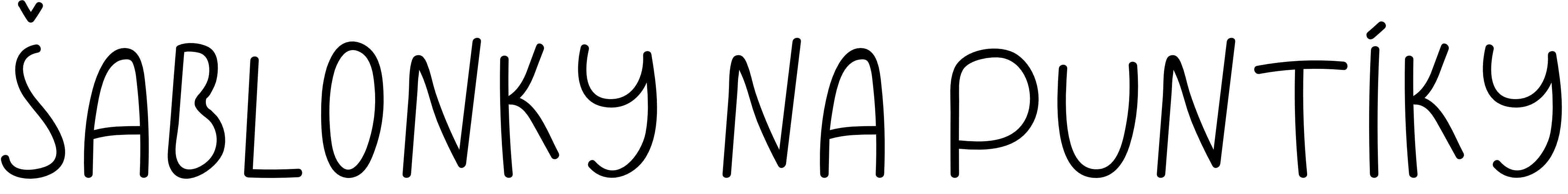 sablonky