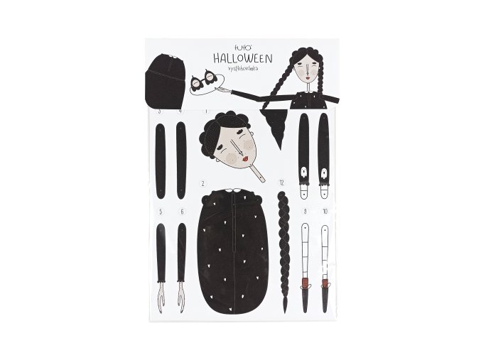 HALLOWEENSKÁ VYSTŘIHOVÁNKA  čarodějka
