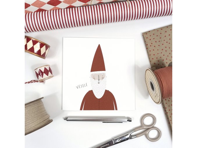 SANTA pohlednice