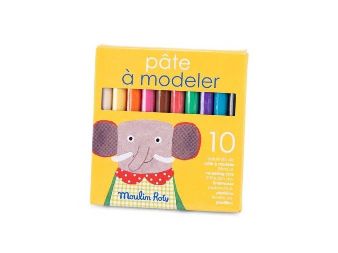 10 batonnets de pate a modeler les popipop moulin roty