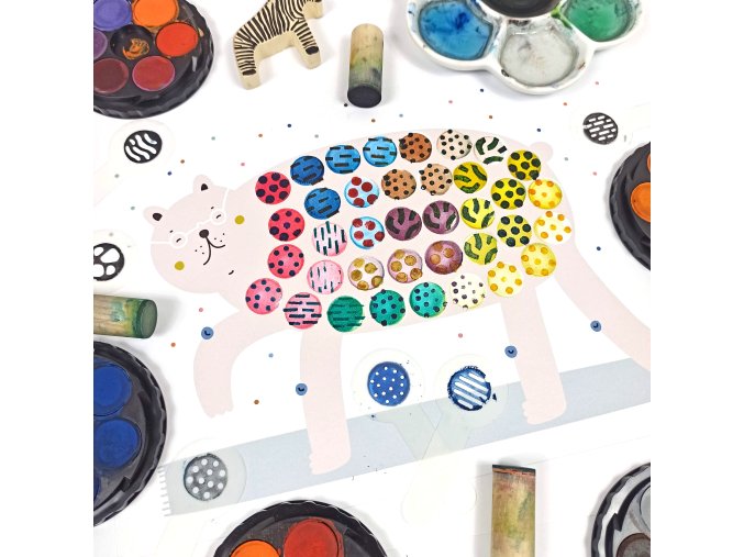 PUNTÍKOVÁNKA medvěd