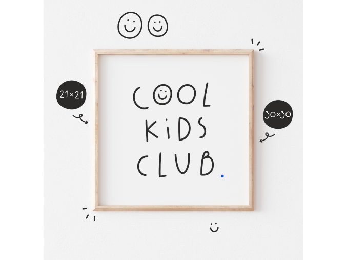 COOL KIDS CLUB plakát
