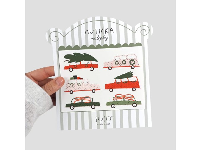 AUTÍČKA nálepky