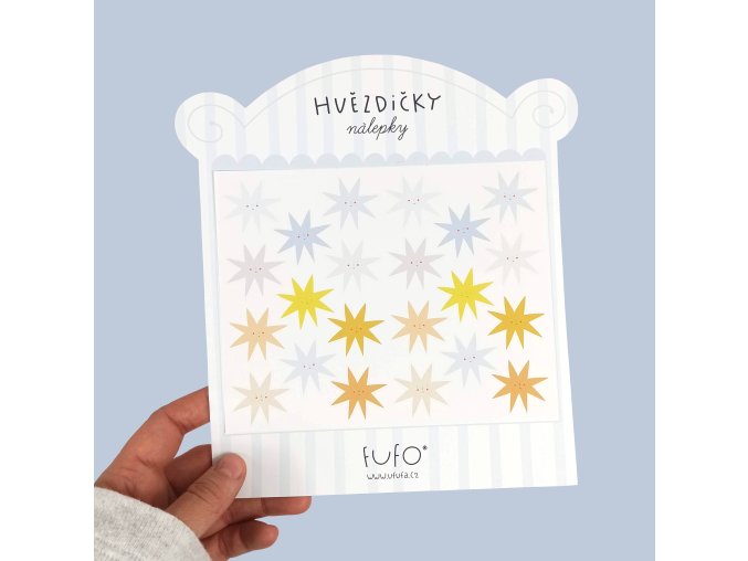 HVĚZDIČKY nálepky