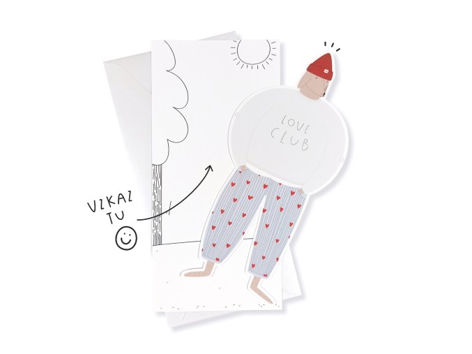 LOVE CLUB kartička