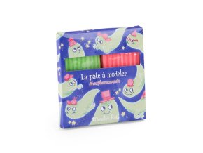 P tes modeler rose et verte phosphorescentes