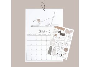 KALENDÁŘ 2026 Havíci A4 + nálepky