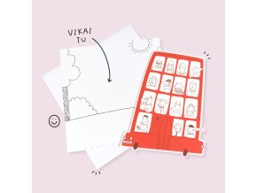 BUS "FULL OF LOVE" kartička