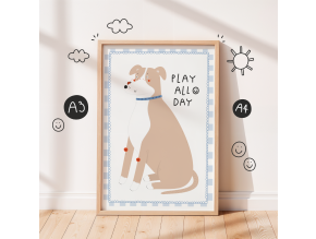 PLAY ALL DAY plakát
