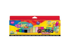 eng pl Plasticine square 18 pcs MIX colours Colorino Kids 57424PTR 23461 1