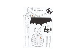 HALLOWEENSKÁ VYSTŘIHOVÁNKA  kočka