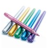 set of 6 metallic markers