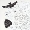 HALLOWEENský plakát na dveře
