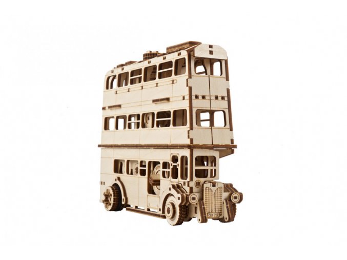 DŘEVĚNÁ 3D MECHANICKÁ STAVEBNICE UGEARS - The Knight Bus™