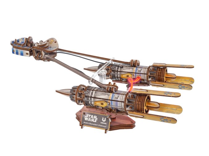 DŘEVĚNÁ  3D  MECHANICKÁ  STAVEBNICE:   Anakin Skywalker’s Podracer™