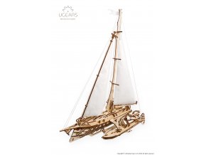 Ugears Trimaran Merihobus Model Kit 22