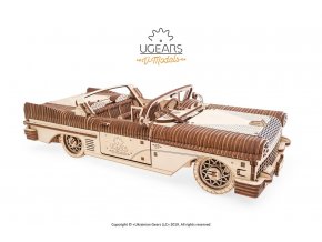 3 Ugears Dream Cabriolet VM 05 mechanical model kit max 1000