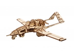 DŘEVĚNÁ 3D MECHANICKÁ STAVEBNICE UGEARS - Bayraktar TB2 Combat Drone