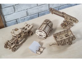 Ugears Truck Tanker Fire Chassis 01