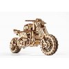 Ugears Motorcycle Scrambler UGR 10 with sidecar05 max 1100