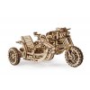 Ugears Motorcycle Scrambler UGR 10 with sidecar10 max 1100
