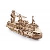 Ugears Research Vessel model kit 02 max 1100