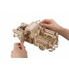 UGEARS DŘEVĚNÁ STAVEBNICE 3D MECHANICKÉ PUZZLE - Pickup Lumberjack