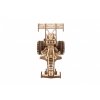 DŘEVĚNÁ 3D MECHANICKÁ STAVEBNICE UGEARS - Dragster